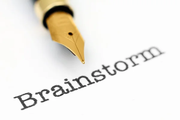 Brainstorm — Stockfoto