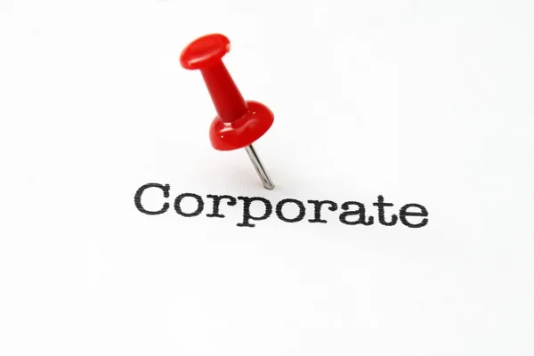 Corporate concept — Stockfoto