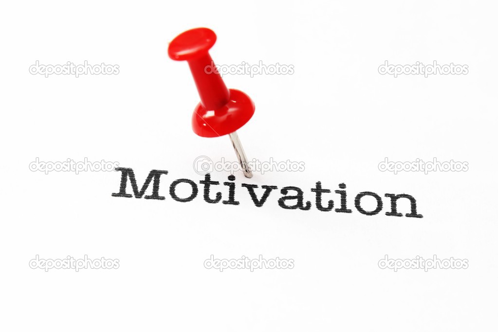 Push pin on motivation