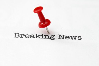 son dakika haberi üzerinde itme