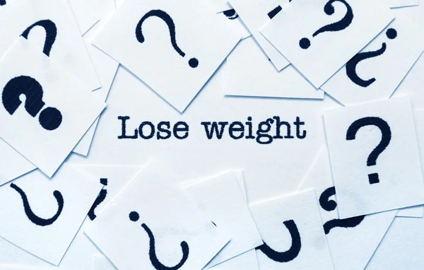 Perder peso conceito — Fotografia de Stock