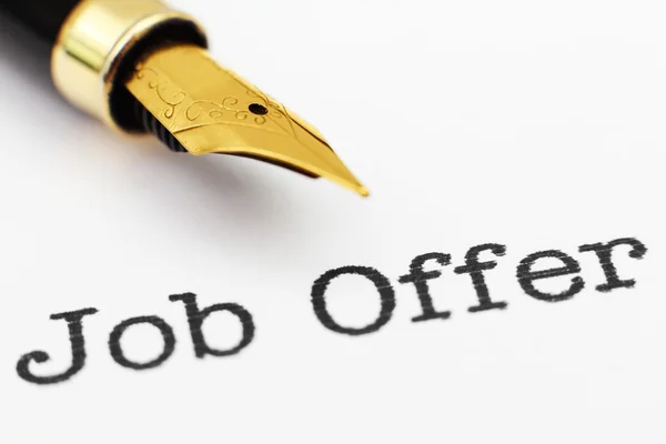 Job offer — Stock Photo, Image