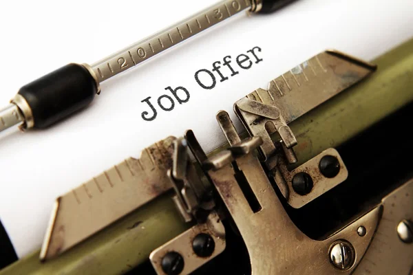 Job offer — Stock Photo, Image