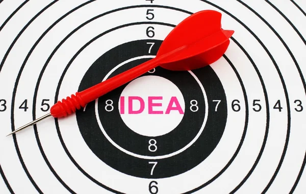 Idea target — Stock Photo, Image