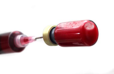 Blood vial clipart