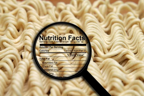 Noodles close up — Stock Photo, Image