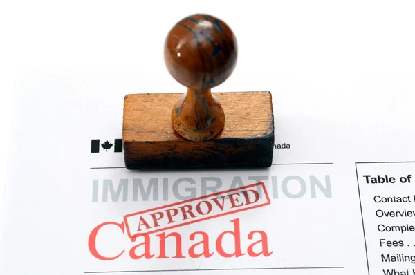 Иммиграционная Канада — стоковое фото