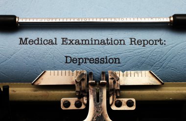tıbbi rapor - depresyon