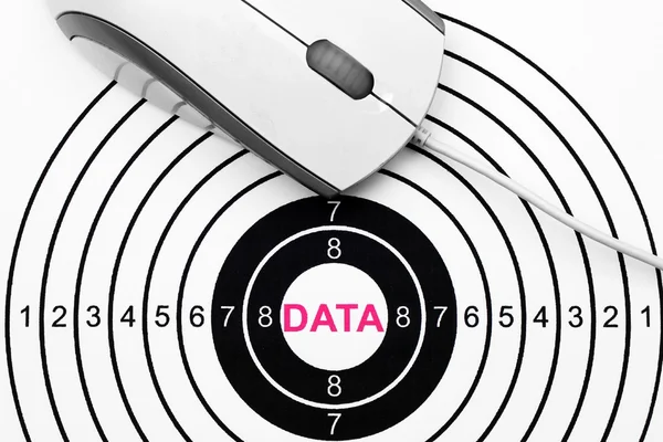 Web data target — Stock Photo, Image