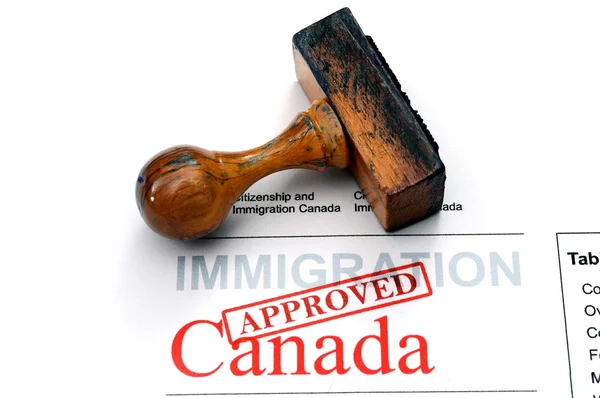 Immigration Canada - approuvé — Photo