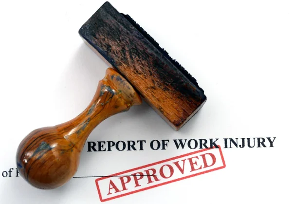 Work injury report — Stock Photo, Image