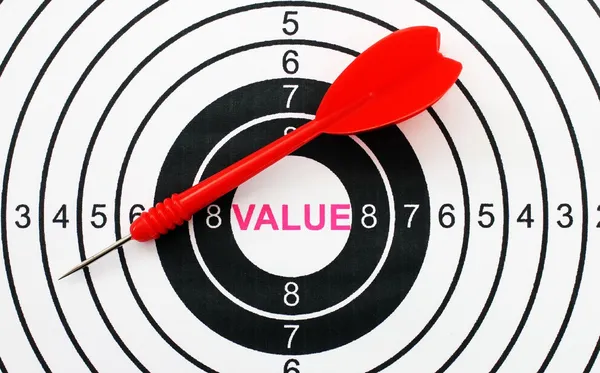 Value target — Stock Photo, Image