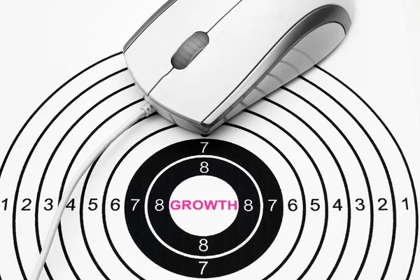 Growth target — Stock Photo, Image