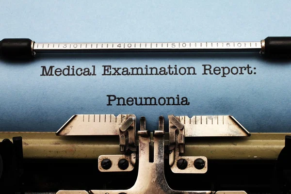 Pneumonia — Fotografia de Stock