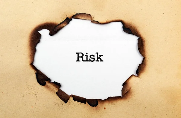 Concepto de riesgo — Foto de Stock
