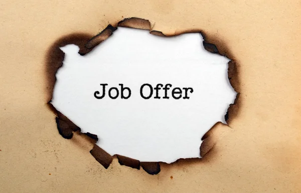 Job offer — Stock Photo, Image