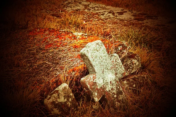 Vecchio cimitero — Foto Stock