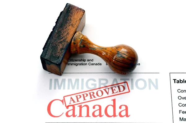 Immigrazione Canada — Foto Stock