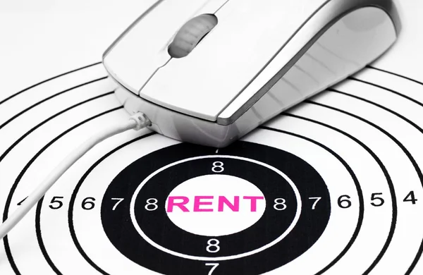 Rent target — Stock Photo, Image