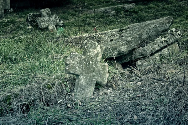 Vecchio cimitero — Foto Stock