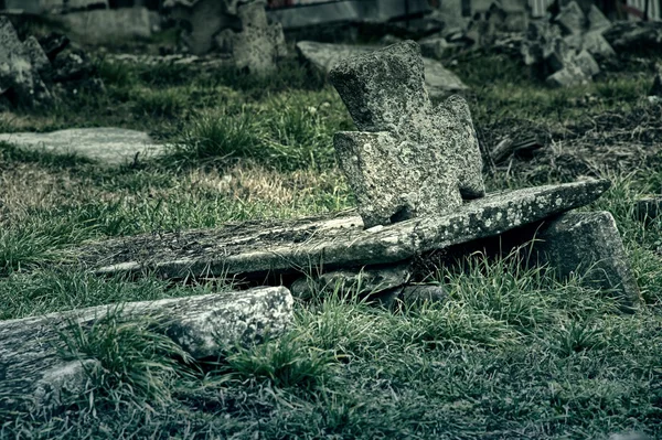 Vecchio cimitero — Foto Stock