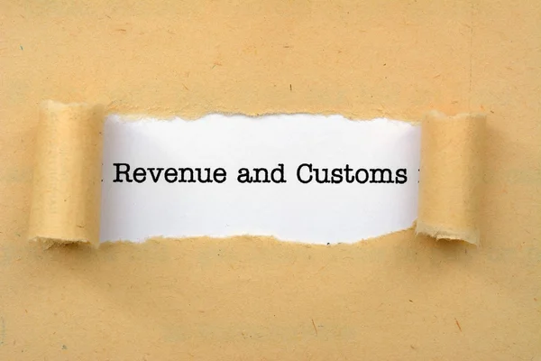 Revenue and customs — Stock Photo, Image