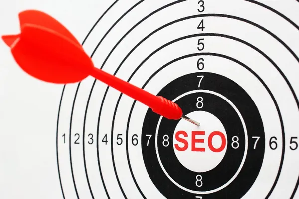 Seo target — Stock Photo, Image