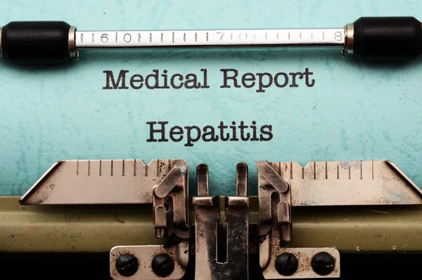 Hepatit — Stockfoto