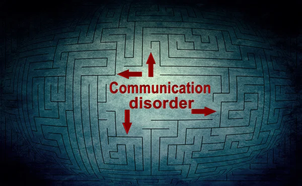 Communication disorder — Stock Photo, Image