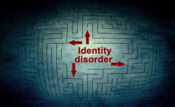 Identity disorder — Stock Photo, Image