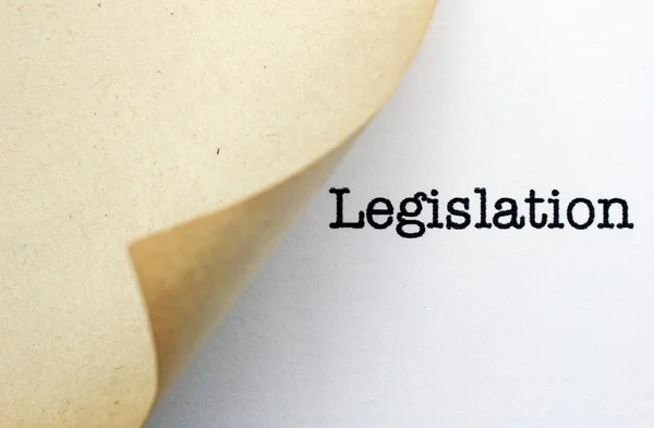 Legislation — Stock Photo, Image