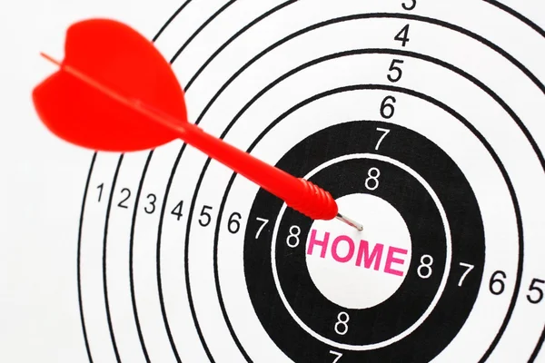 Home target — Stock Photo, Image