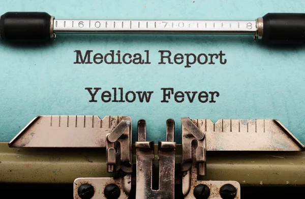 Yellow fever — Stock Photo, Image