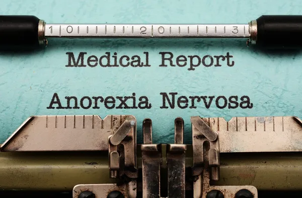 Anorexia nervosa — Stockfoto