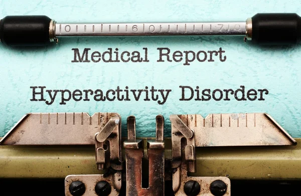 Hyperactivity disorder — Stock Photo, Image
