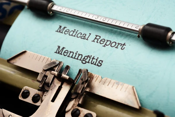 Meningite — Foto Stock