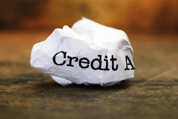 Credit concept — Stock Photo, Image