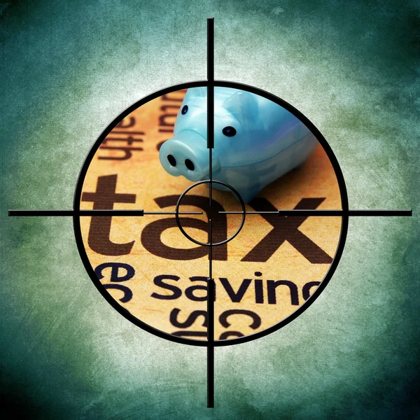 Tax target — Stock Photo, Image
