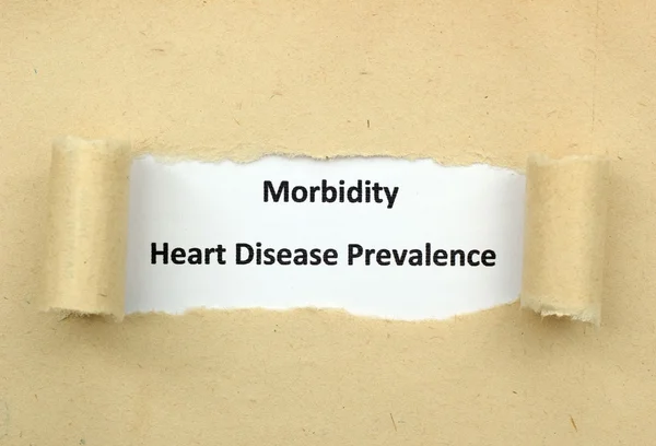 Heart disease prevalence — Stock Photo, Image