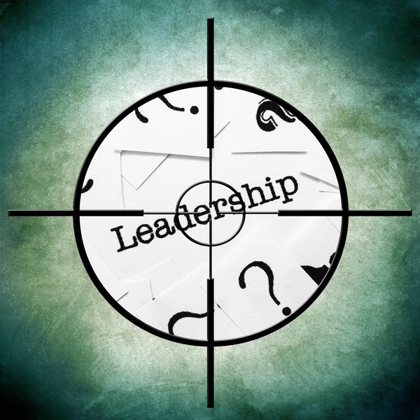 Ledarskap målet — Stockfoto
