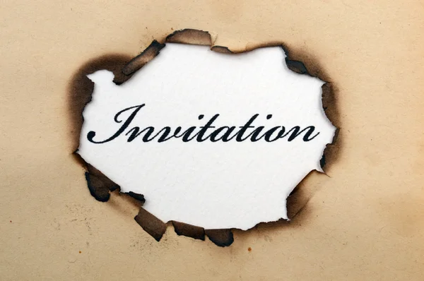 Invitation — Stock Photo, Image