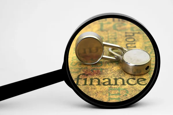 Search for finance — Stock Photo, Image