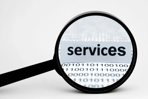 Search for service — Stock Photo, Image