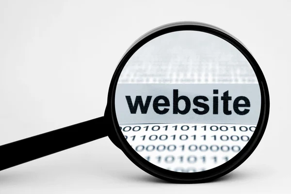 Search for website — Stock Photo, Image