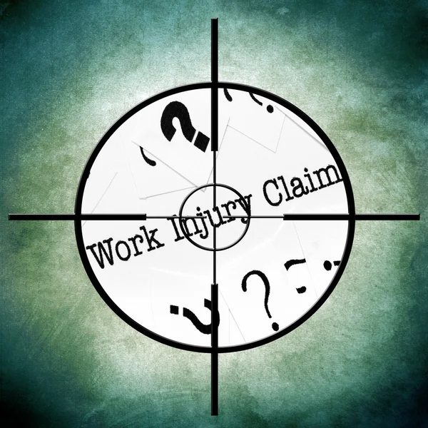 Work injury claim — Stock Photo, Image
