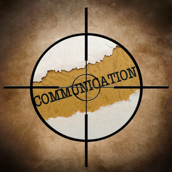 Communication target — Stock Photo, Image