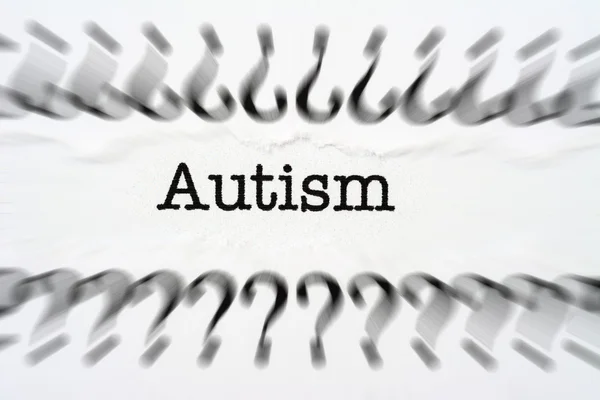 Autism koncept — Stockfoto