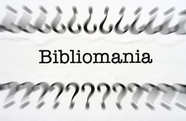 Bibliomania — Stock Photo, Image