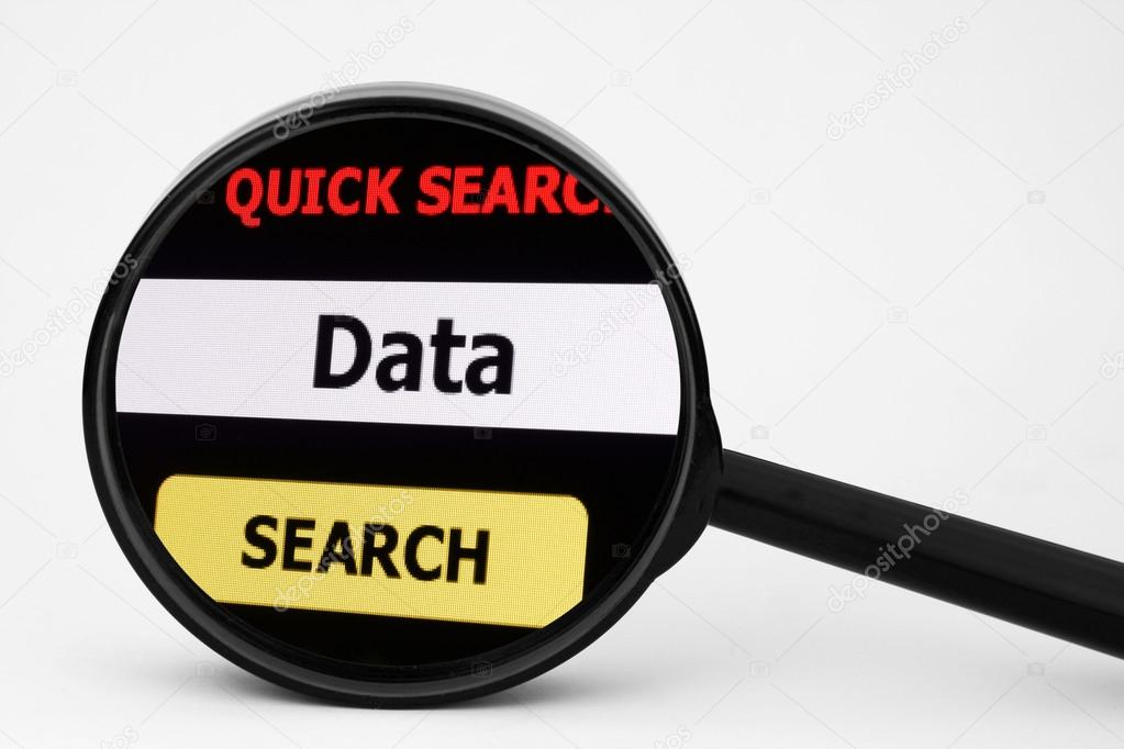 Search for data