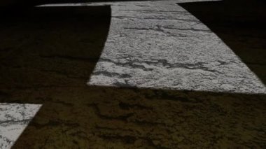 Bir kavşakta farklı şekillerde okuma güçlüğü metni